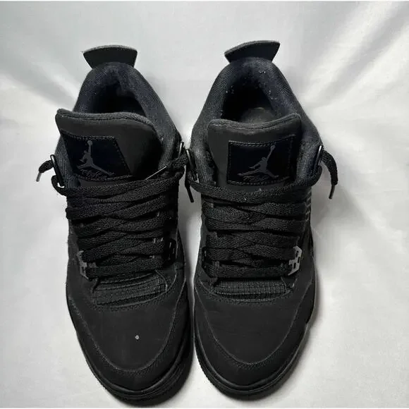 Size 7 - Nike Air Jordan 4 Retro GS Black Cat 2020 Men's Shoes Ships Now